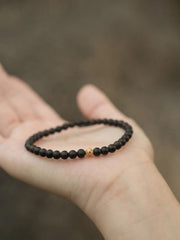 [Fragrance for a lifetime] 4mm Brunei agarwood bracelet, DIY beaded bracelet, Chinese style accessories for girls