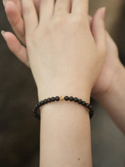 [Fragrance for a lifetime] 4mm Brunei agarwood bracelet, DIY beaded bracelet, Chinese style accessories for girls