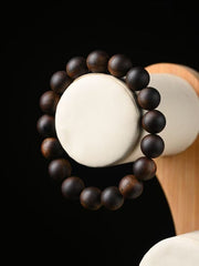 High quality, Vietnam Nha Trang agarwood bracelet, sinking grade, Buddhist beads, must-have for collection