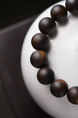 High quality, Vietnam Nha Trang agarwood bracelet, sinking grade, Buddhist beads, must-have for collection