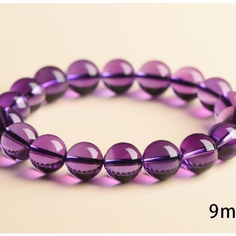Brazilian Uruguayan Amethyst High Grade 9mm, 10mm, 12mm
